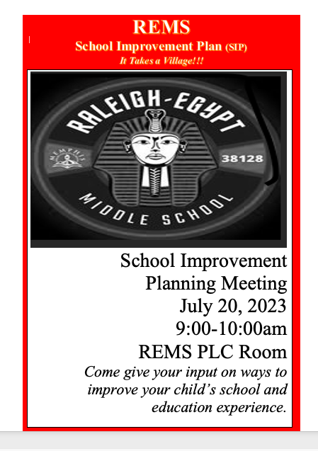 REMS SIP Meeting